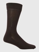 Calcetin-Algodon-Hombre-D-Antislip-Cafe-Hush-Puppies