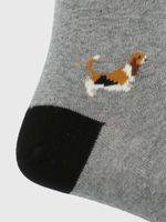 Calcetin-Algodon-Hombre-C-Basset-Gris-Hush-Puppies