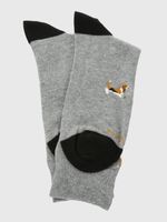 Calcetin-Algodon-Hombre-C-Basset-Gris-Hush-Puppies