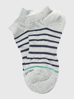 Calcetin-Algodon-Hombre-Ped-Linesport-Gris-Hush-Puppies
