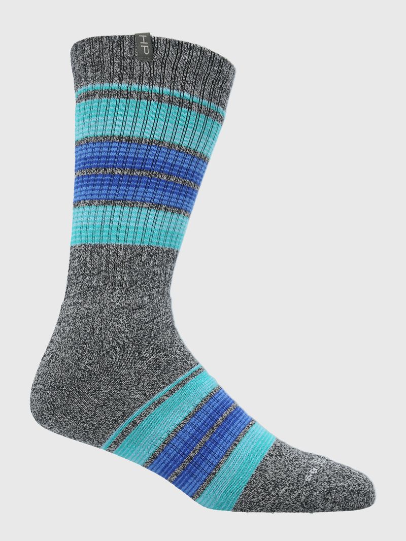 Calcetin-Algodon-Hombre-Heavy-Caliblock-Azul-Hush-Puppies
