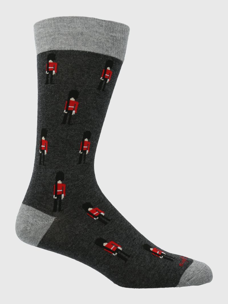 Calcetin-Algodon-Hombre-C-Guard-Uk-Gris-Hush-Puppies