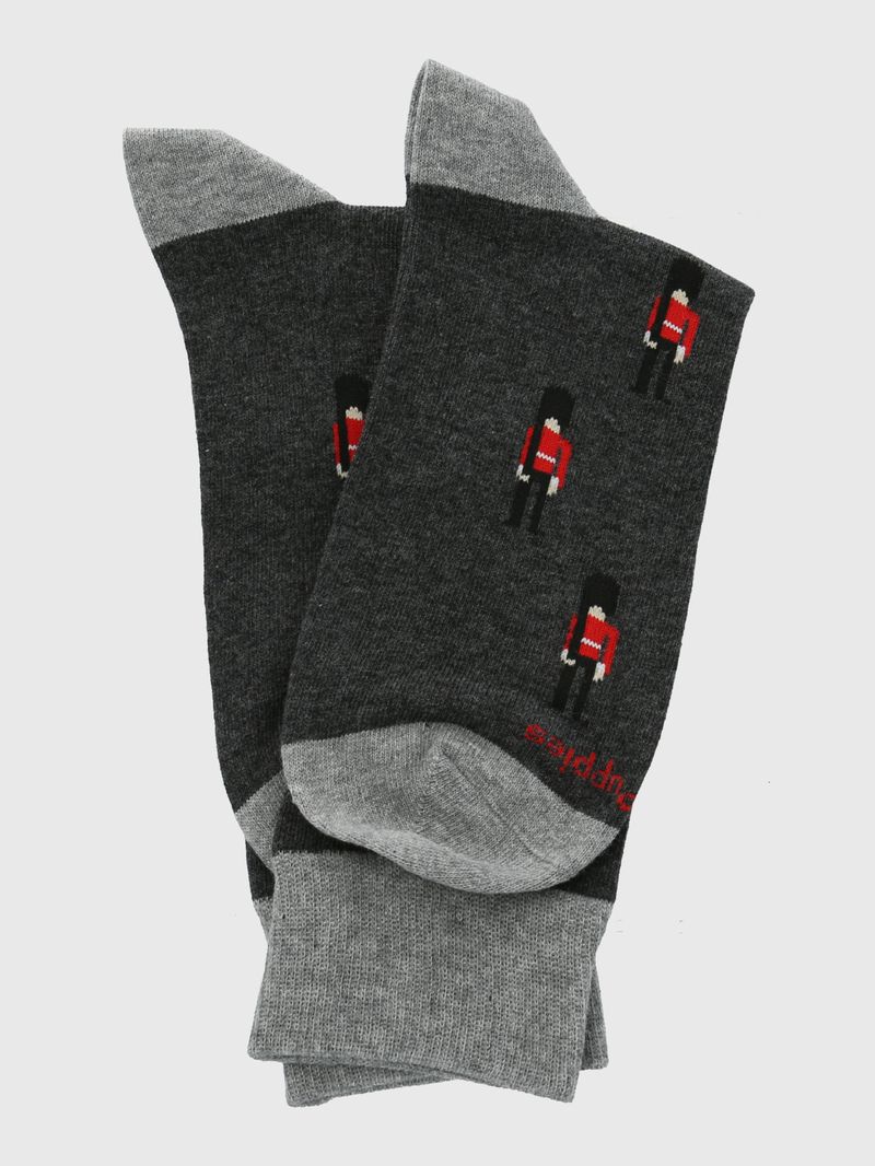 Calcetin-Algodon-Hombre-C-Guard-Uk-Gris-Hush-Puppies