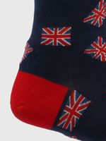 Calcetin-Algodon-Hombre-C-Flag-Uk-Azul-Hush-Puppies