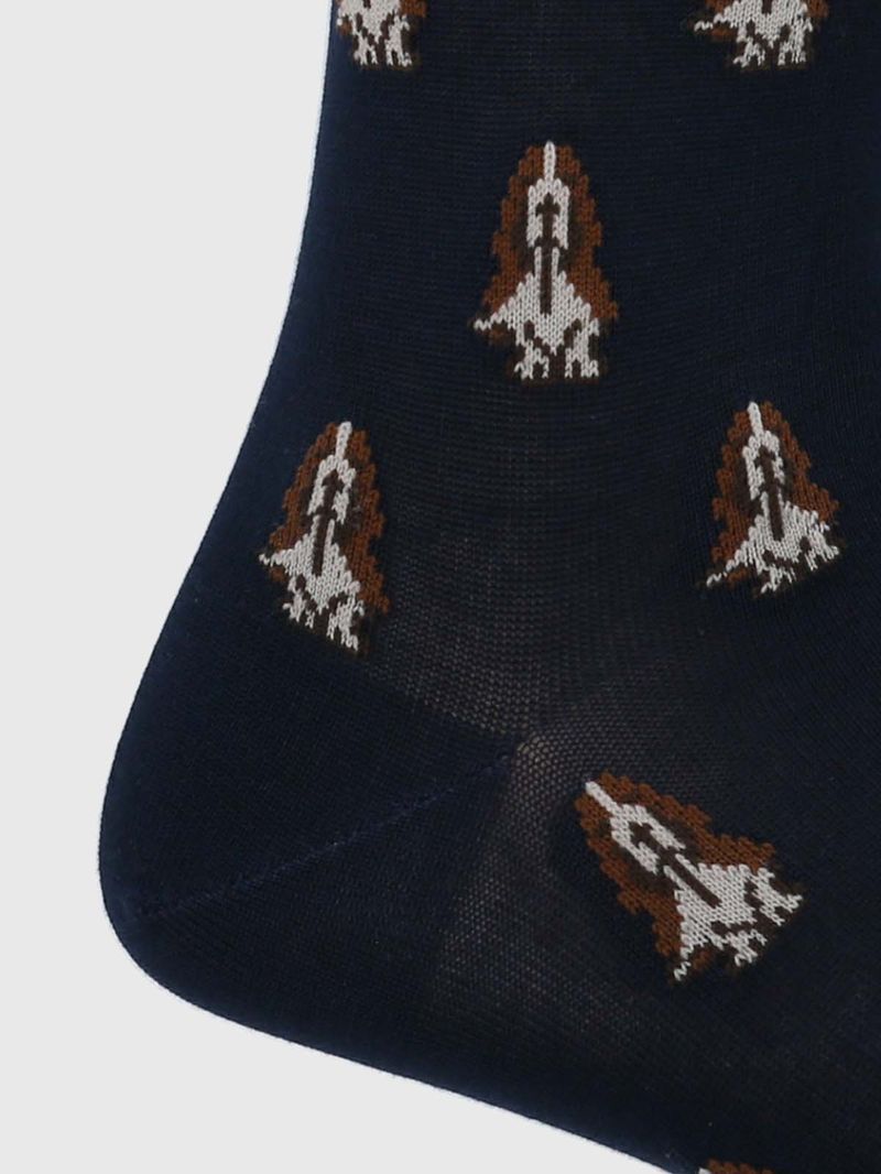 Calcetin-Algodon-Hombre-D-Dogs-Azul-Hush-Puppies