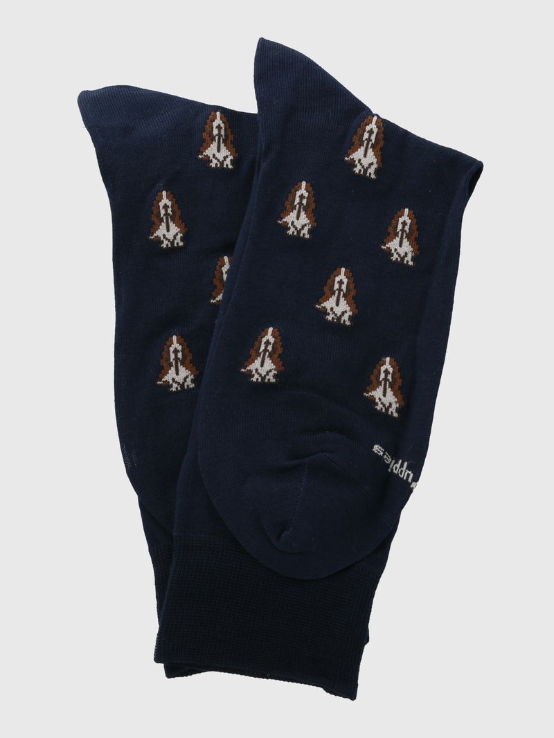 Calcetin-Algodon-Hombre-D-Dogs-Azul-Hush-Puppies