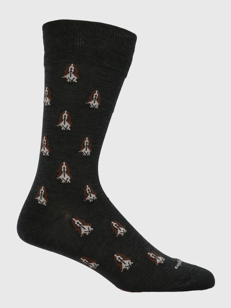 Calcetin-Algodon-Hombre-D-Dogs-Gris-Hush-Puppies