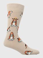 Calcetin-Algodon-Hombre-C-Cowdog-Beige-Crudo-Hush-Puppies
