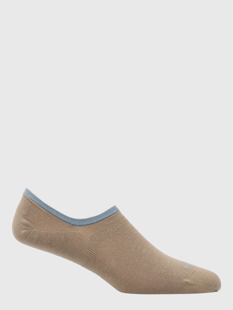 Calcetin-Algodon-Hombre-Inv-Plain-Beige-Crudo-Hush-Puppies
