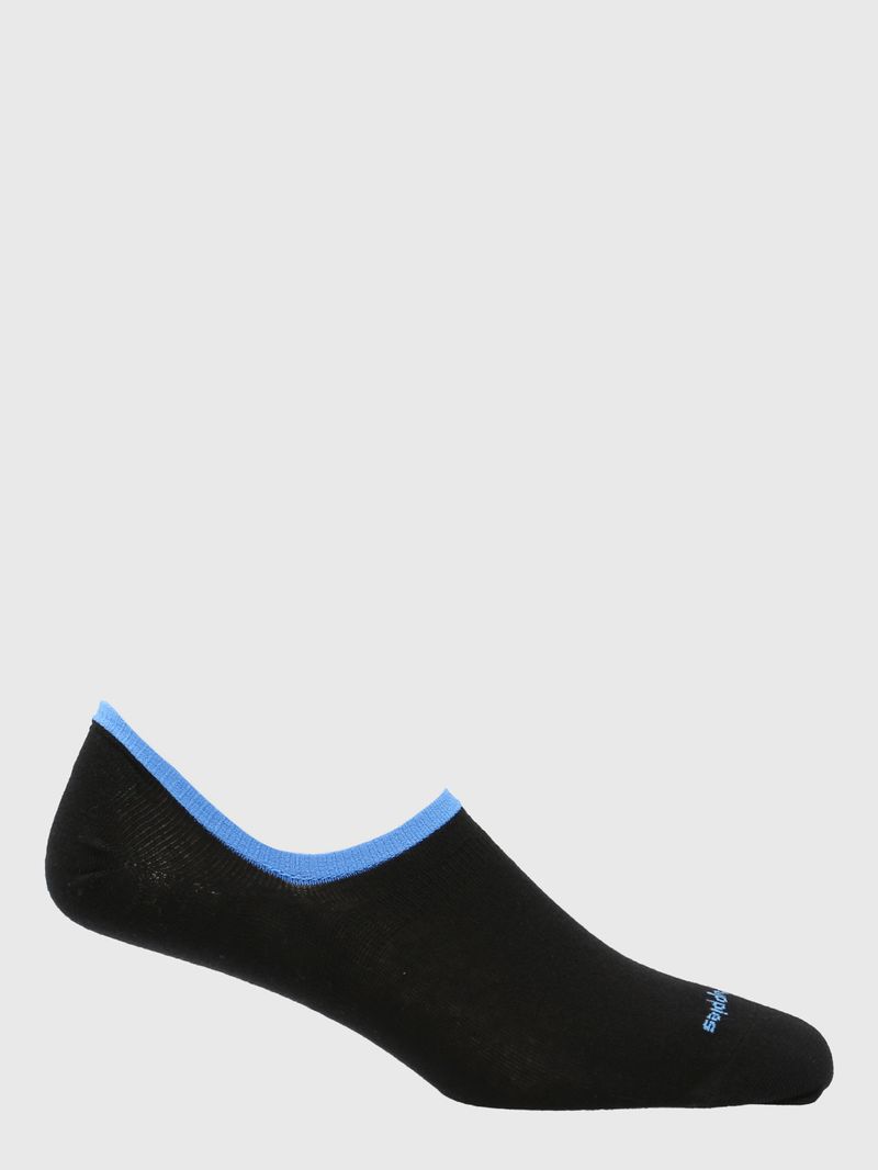 Calcetin-Algodon-Hombre-Inv-Plain-Negro-Hush-Puppies