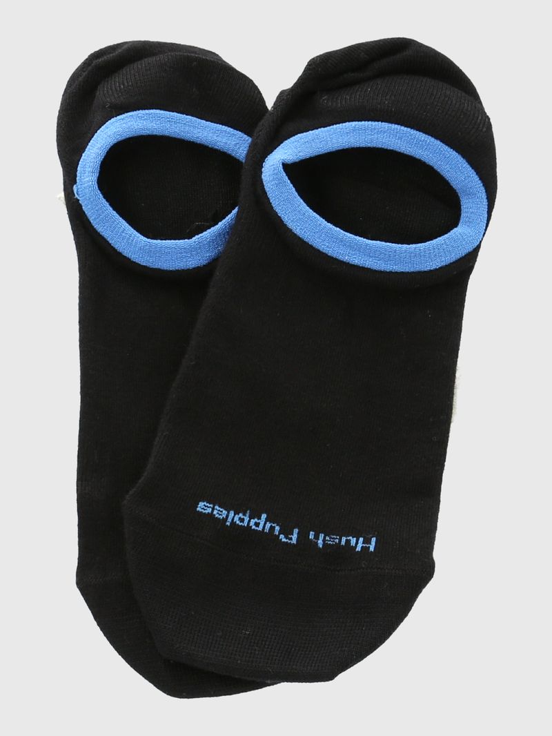 Calcetin-Algodon-Hombre-Inv-Plain-Negro-Hush-Puppies