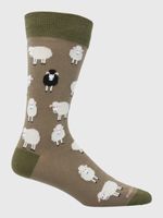 Calcetin-Algodon-Hombre-C-Sheep-Verde-Hush-Puppies