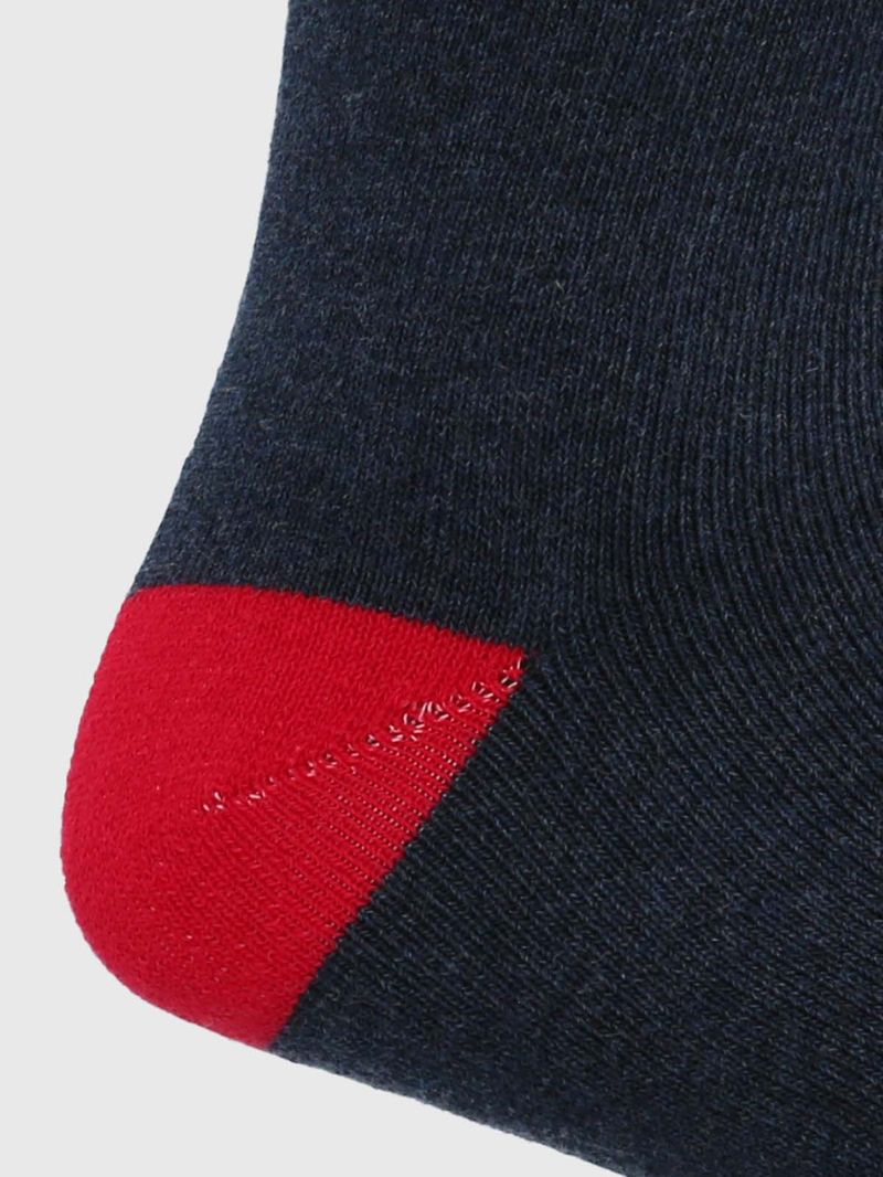 Calcetin-Algodon-Hombre-Heavy-Plain-Azul-Hush-Puppies