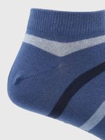 Calcetin-Algodon-Hombre-Ped-Stripe-Azul-Hush-Puppies