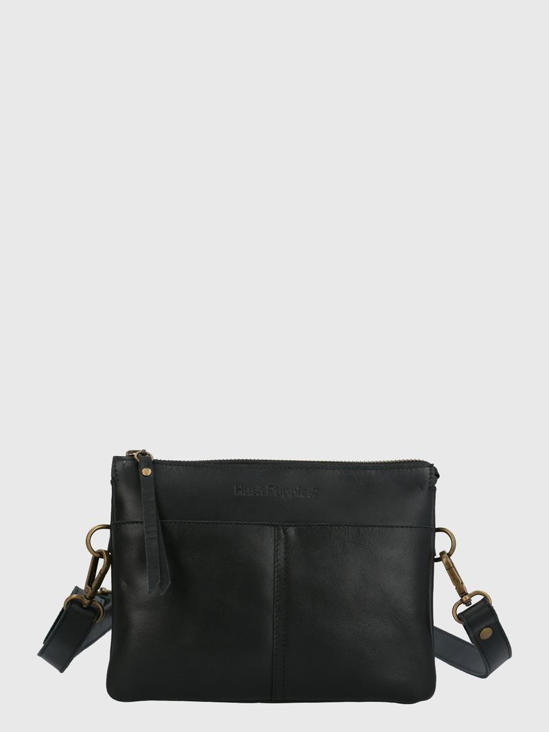 Cartera-Cuero-Mujer-Dalton-Cross-Negro-Hush-Puppies