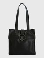 Cartera-Cuero-Mujer-Drake-Bag-Negro-Hush-Puppies