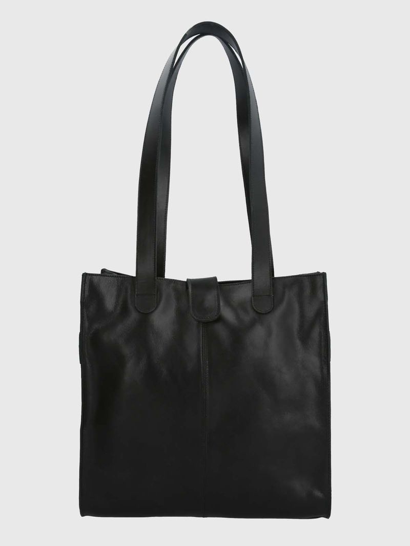 Cartera-Cuero-Mujer-Drake-Bag-Negro-Hush-Puppies