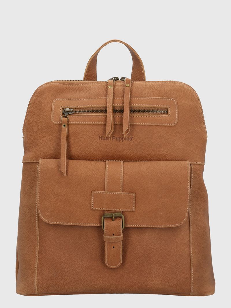 Mochila-Cuero-Mujer-Duffy-Back-Cafe-Hush-Puppies