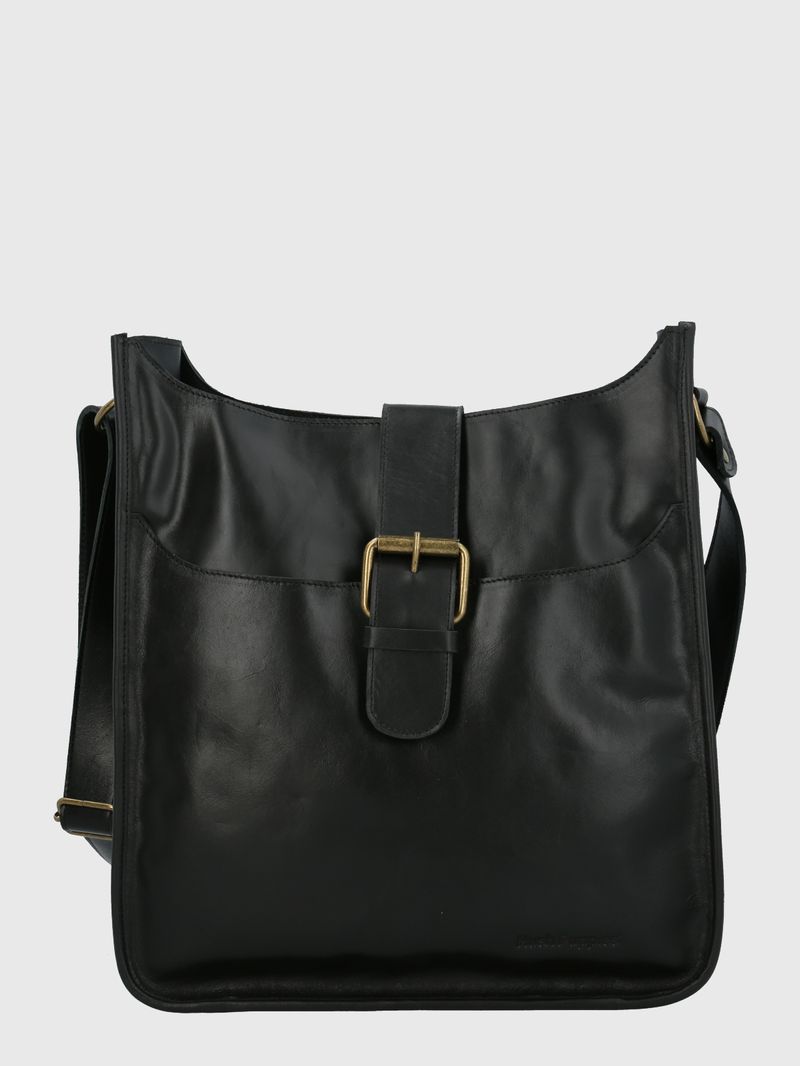 Cartera-Cuero-Mujer-Dekker-Cross-Negro-Hush-Puppies