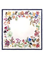 Pañuelo-Seda-Mujer-Silk-Rosetta-Scarf-Blanco-Hush-Puppies