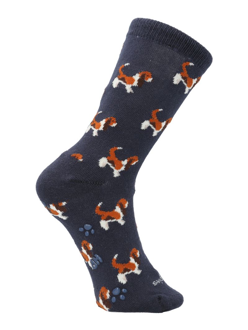 Calcetin Algodón Niño C Bassets Azul Hush Puppies