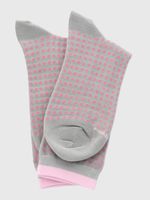 Calcetin-Algodon-Mujer-C-Dots-Azul-Hush-Puppies