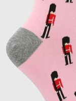 Calcetin-Algodon-Mujer-C-Uk-Guard-Rosado-Hush-Puppies