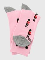 Calcetin-Algodon-Mujer-C-Uk-Guard-Rosado-Hush-Puppies