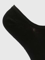 Calcetin-Algodon-Mujer-Inv-Plain-Negro-Hush-Puppies