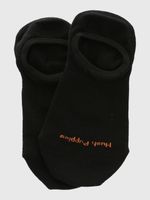 Calcetin-Algodon-Mujer-Inv-Plain-Negro-Hush-Puppies