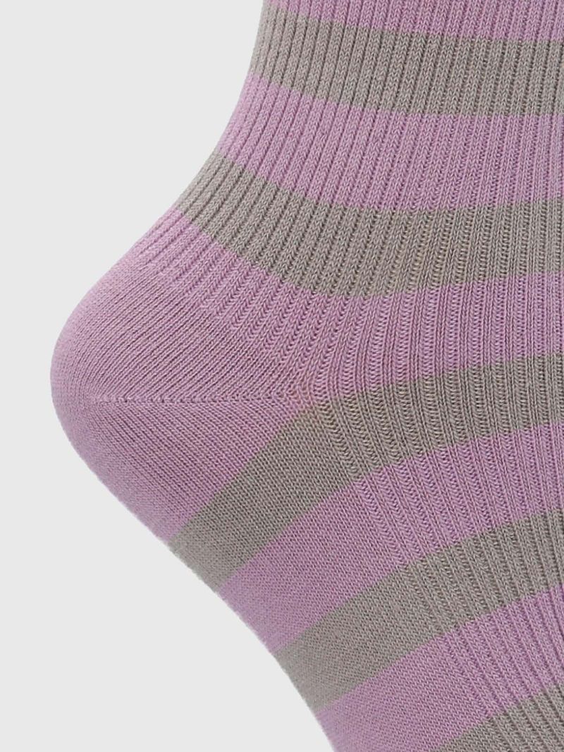 Calcetin-Algodon-Mujer-C-St-Blocky-Morado-Hush-Puppies