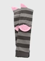 Calcetin-Algodon-Mujer-Kh-St-Blocky-Gris-Hush-Puppies
