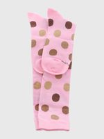 Calcetin Algodón Mujer Kh Circle Rosado Hush Puppies