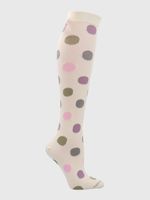 Calcetin-Algodon-Mujer-Kh-Circle-Beige-Crudo-Hush-Puppies