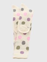 Calcetin-Algodon-Mujer-Kh-Circle-Beige-Crudo-Hush-Puppies