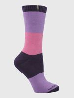 Calcetin-Algodon-Mujer-Heavy-Block-Morado-Hush-Puppies