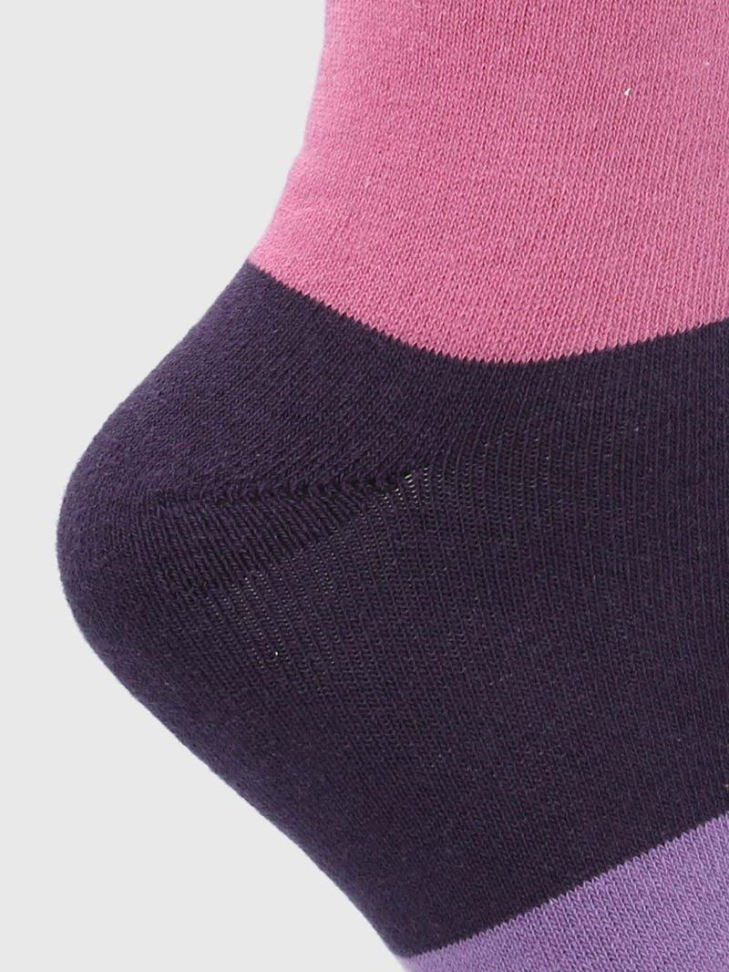 Calcetin-Algodon-Mujer-Heavy-Block-Morado-Hush-Puppies
