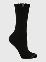 Calcetin-Algodon-Mujer-Heavy-Simple-Negro-Hush-Puppies