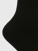 Calcetin-Algodon-Mujer-Heavy-Simple-Negro-Hush-Puppies