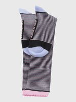 Calcetin-Algodon-Mujer-Kh-St-Lines-Gris-Hush-Puppies