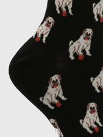 Calcetin-Algodon-Mujer-C-Pug-Negro-Hush-Puppies