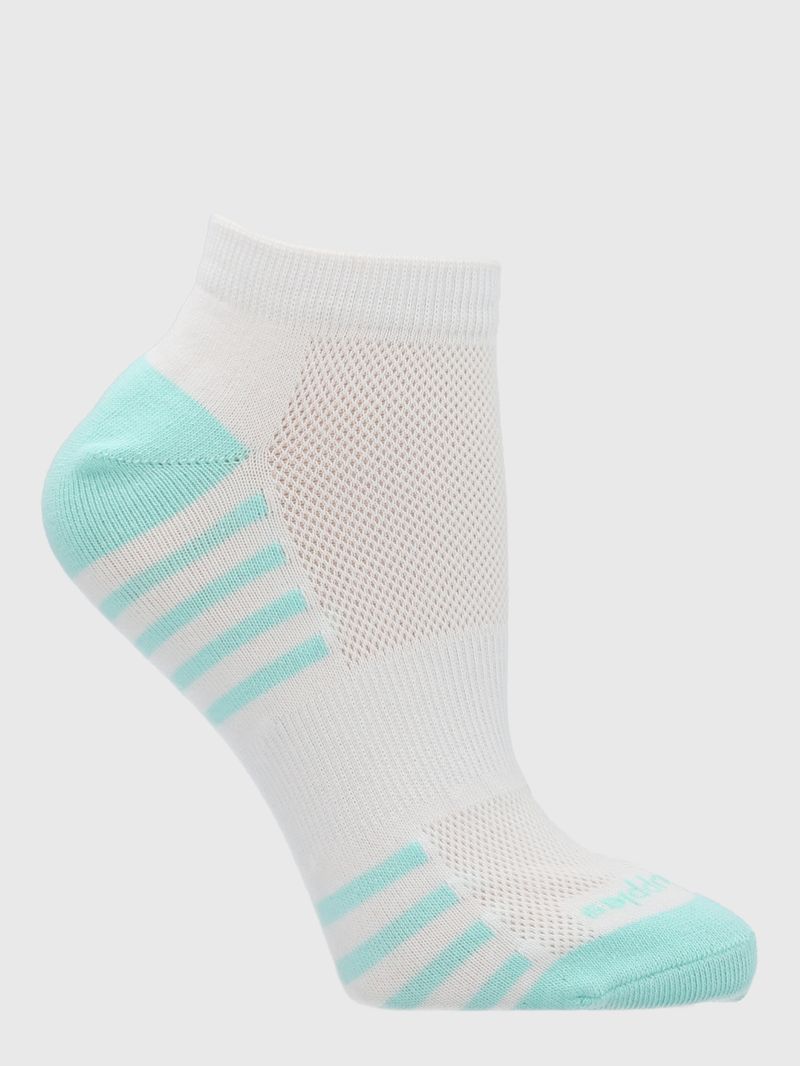 Calcetin-Algodon-Mujer-Ped-Sport-Verde-Hush-Puppies
