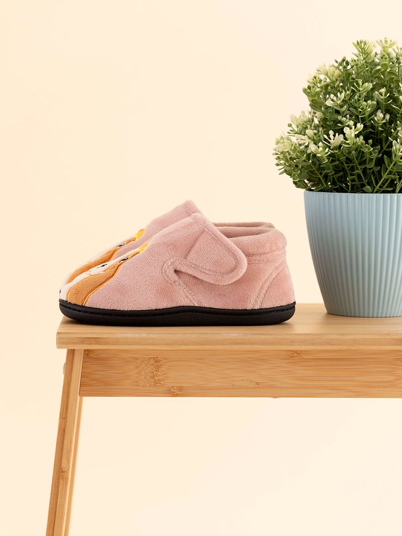 Pantufla Poliester Niña Hpk Slipper Queen Rosado Hush Puppies