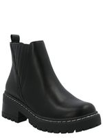 Botín Mujer Cagliari Negro Azaleia