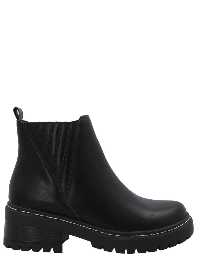 Botín Mujer Cagliari Negro Azaleia