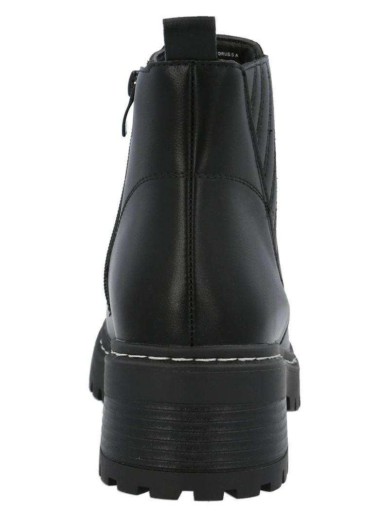 Botín Mujer Cagliari Negro Azaleia