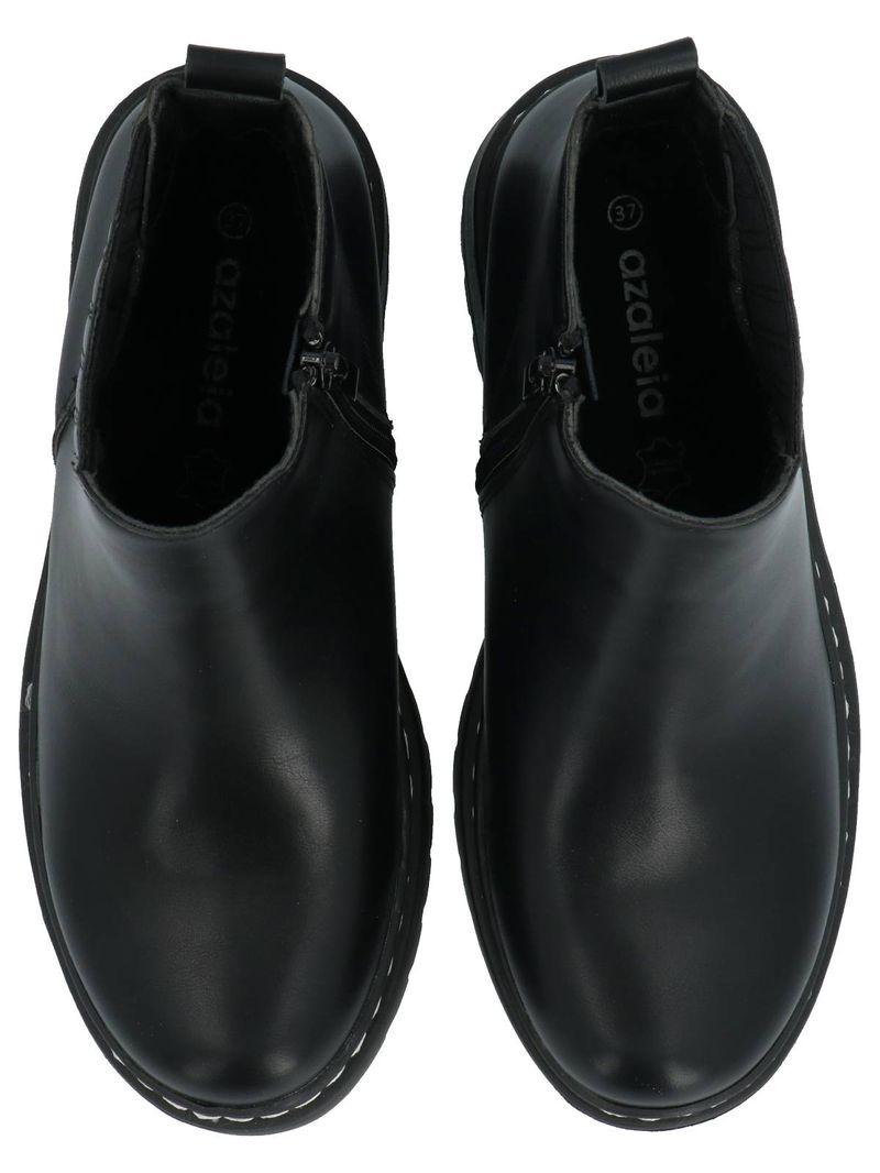 Botín Mujer Cagliari Negro Azaleia