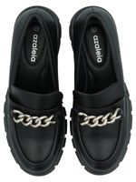 Mocasín Mujer Leeds Negro Azaleia