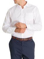 Camisa Cuello Italiano Hombre Easyitsolid Blanco Rockford