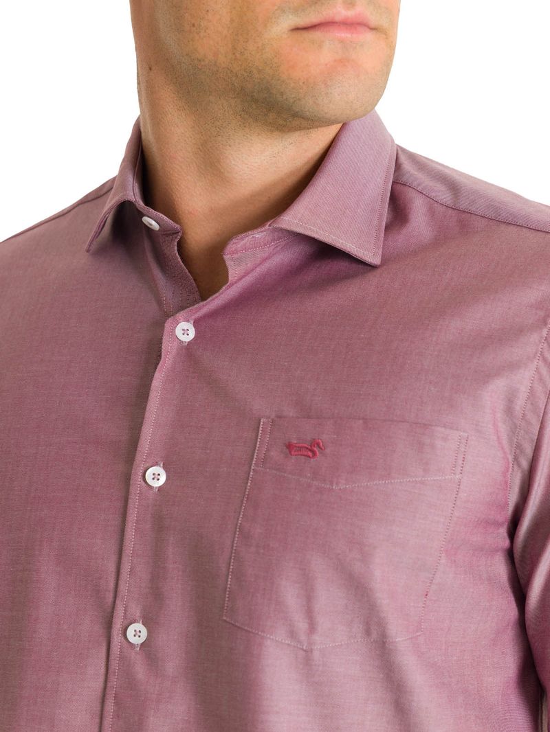 Camisa-Algodon-Hombre-Woolsolid-Rojo-Rockford